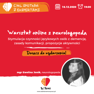 Warsztat online z neurologopedą