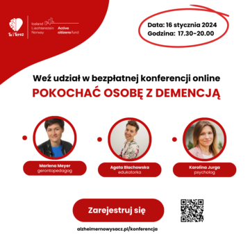 Bezpłatna konferencja online o demencji już tuż, tuż! 