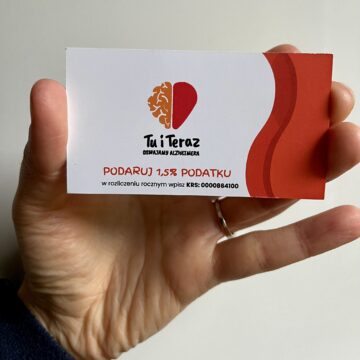 Fundacja „Tu i Teraz. Oswajamy Alzheimera” Organizacją Pożytku Publicznego