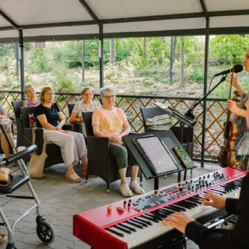 Koncert dla osób z demencją w naszej leśnej filharmonii